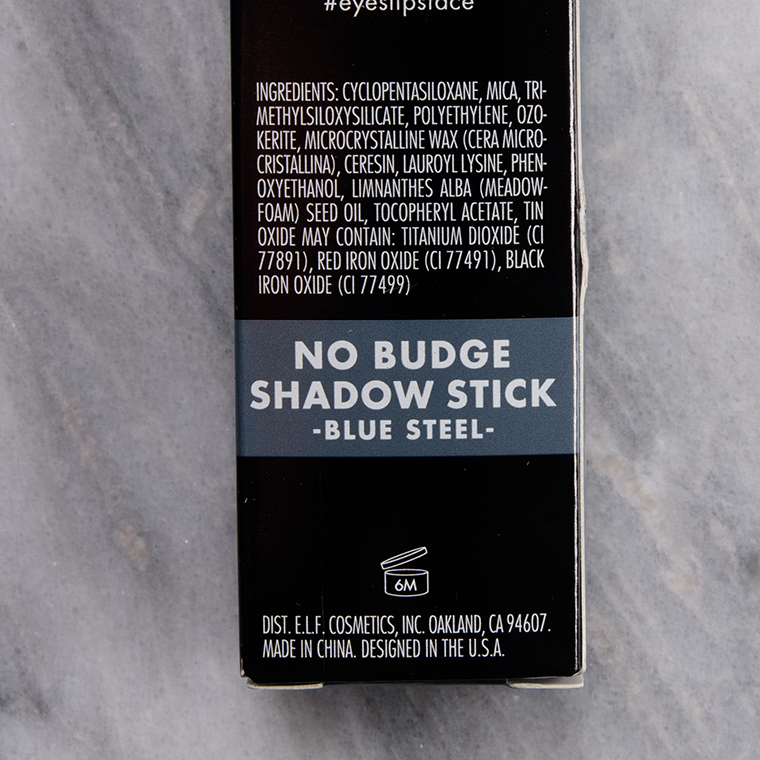 elf Blue Steel No Budge Shadow Stick
