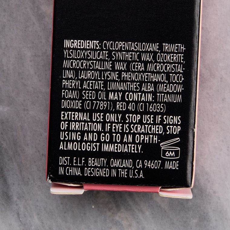 elf Bombshell No Budge Matte Shadow Stick