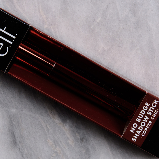 elf Copper Chic No Budge Shadow Stick Review & Swatches