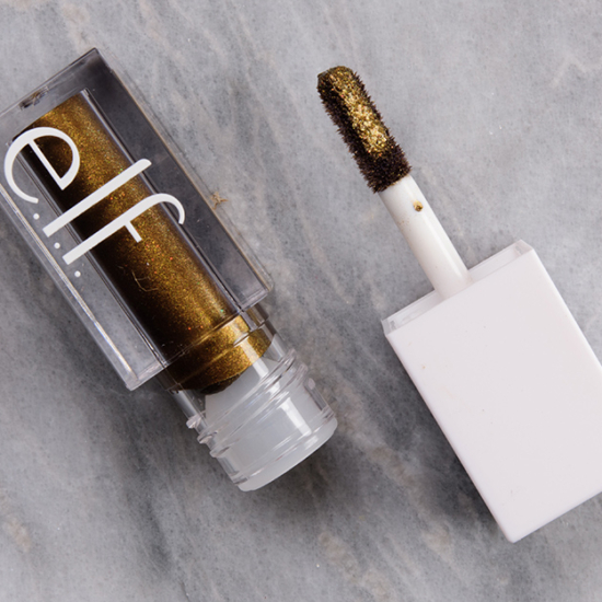 elf Copper Pop, Dirty Martini, 24K, Mermaid Shimmy Liquid Glitter