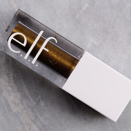 elf Dirty Martini Liquid Glitter Eyeshadow Review & Swatches