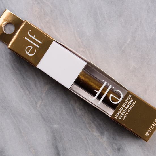 elf Dirty Martini Liquid Glitter Eyeshadow Review & Swatches