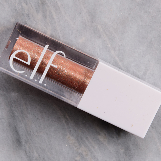 elf Flirty Birdy Liquid Glitter Eyeshadow Review & Swatches