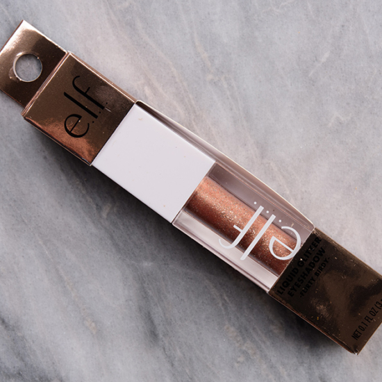 elf Flirty Birdy Liquid Glitter Eyeshadow Review & Swatches