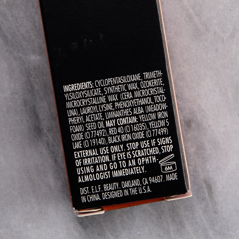 elf Groovy No Budge Matte Shadow Stick