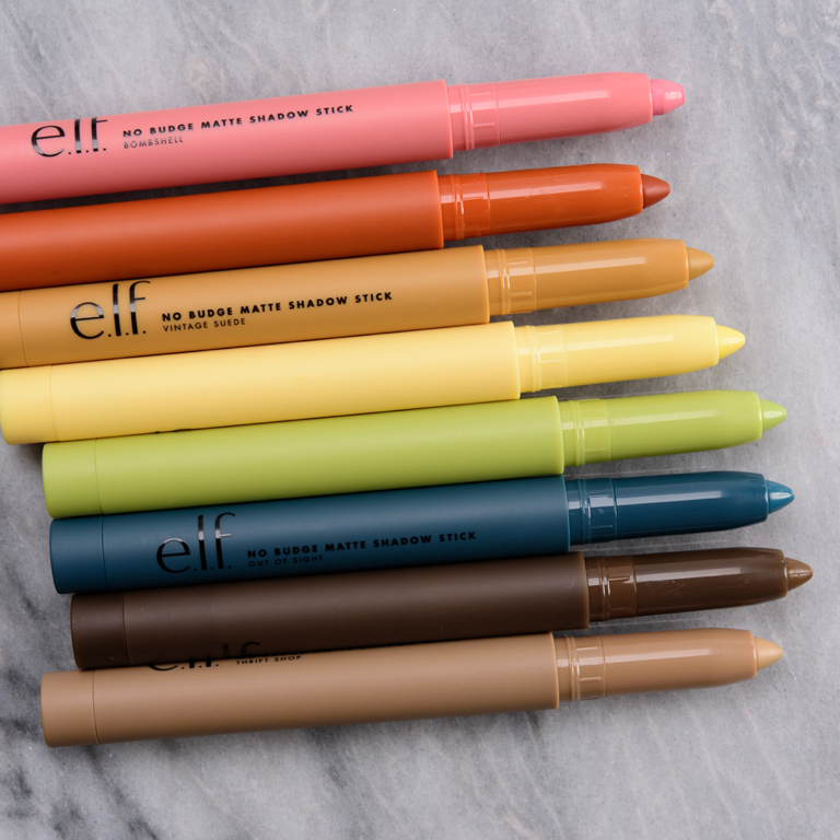 elf No Budge Matte Shadow Stick • Eyeshadow Review & Swatches