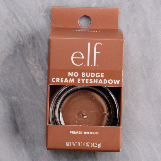 elf Sand Dune No Budge Cream Eyeshadow Review & Swatches