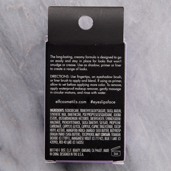 elf Wildflower No Budge Cream Eyeshadow Review & Swatches