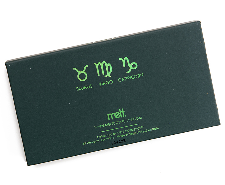 Melt Cosmetics Earth Bad Side Zodiac Eyeshadow Palette