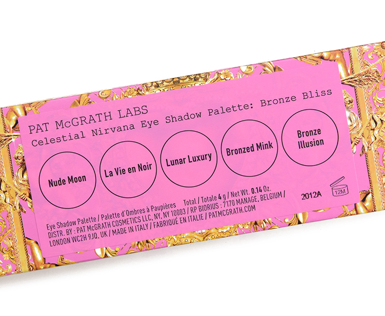 Pat McGrath Bronze Bliss 5-Pan Eyeshadow Palette