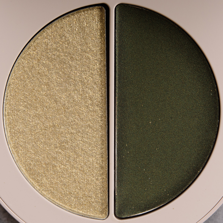 Rose Inc Satin Olive/Khaki Shimmer Satin & Shimmer Duet Eyeshadow