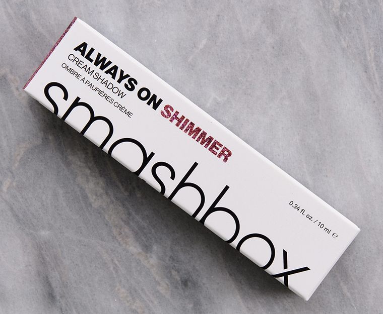 Smashbox Purple Shimmer Always On Shimmer Cream Eyeshadow