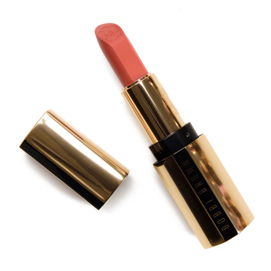 Bobbi Brown Plaza Peach Luxe Lipstick Review & Swatches