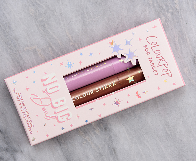 ColourPop No Big Deal Target Colour Stix Duo