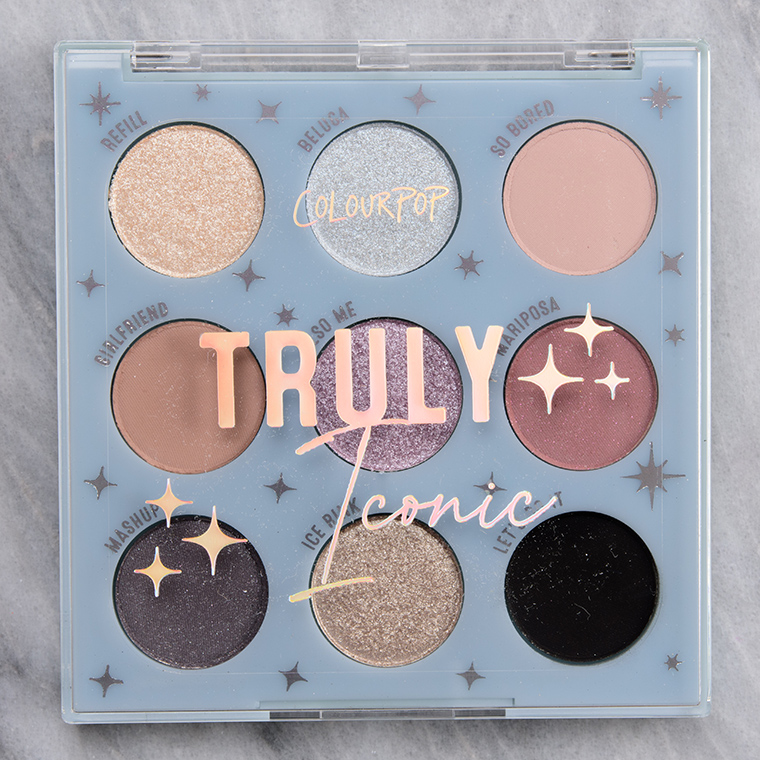 ColourPop Truly Iconic 9-Pan Shadow Palette (Plastic)