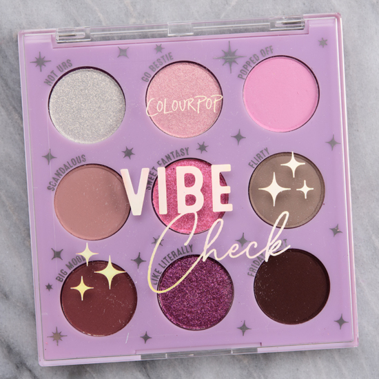 ColourPop Vibe Check 9-Pan Shadow Palette (Plastic)