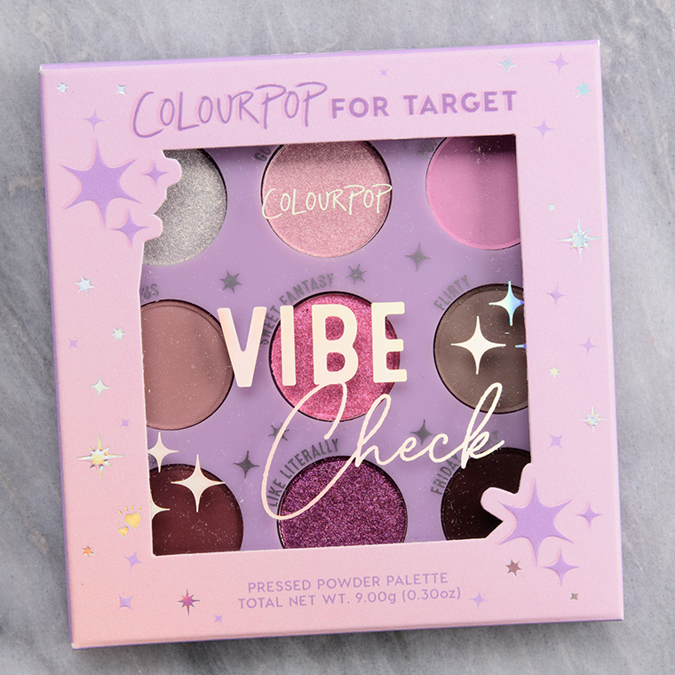ColourPop Vibe Check 9-Pan Shadow Palette (Plastic)