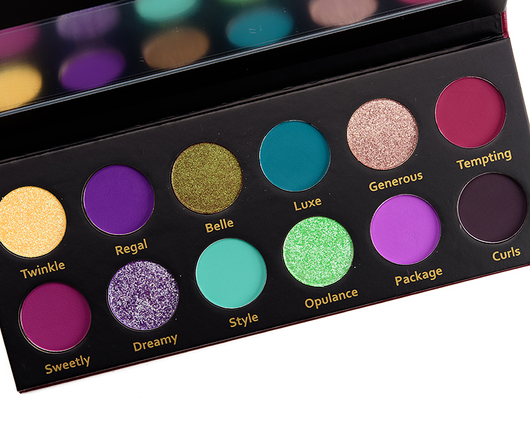 Glaminatrix Glamorous 12Pan Eyeshadow Palette Review & Swatches