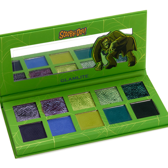 Glamlite 10-Pan Eyeshadow Palette Ruh Roh Raggy