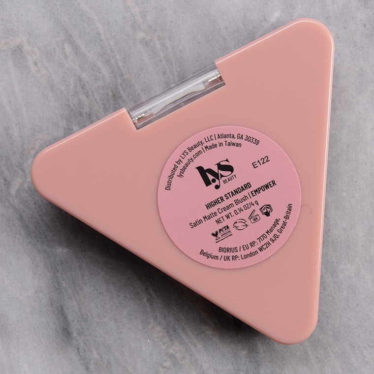LYS Beauty Empower Higher Standard Satin Matte Cream Blush