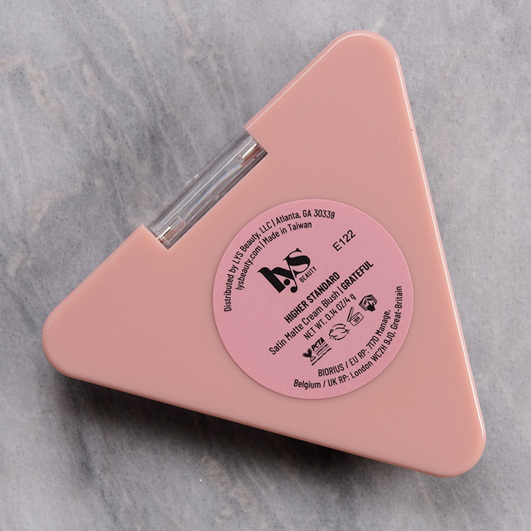 LYS Beauty Grateful Higher Standard Satin Matte Cream Blush