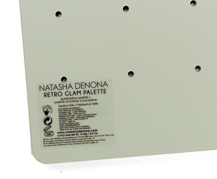 Natasha Denona Retro Glam 15-Pan Small Eyeshadow Palette