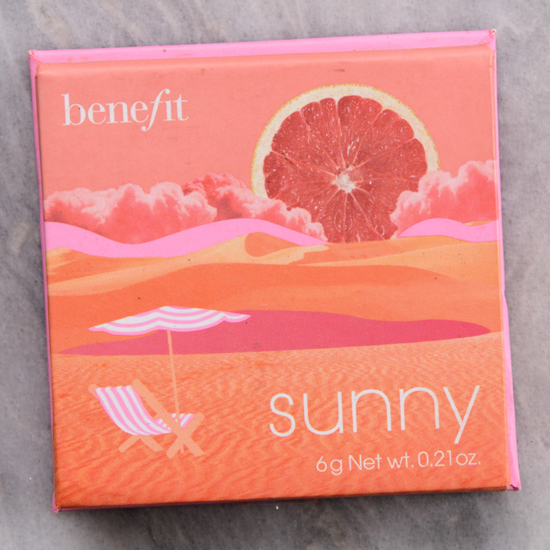 Benefit Sunny WANDERful World Silky-Soft Powder Blush Review & Swatches