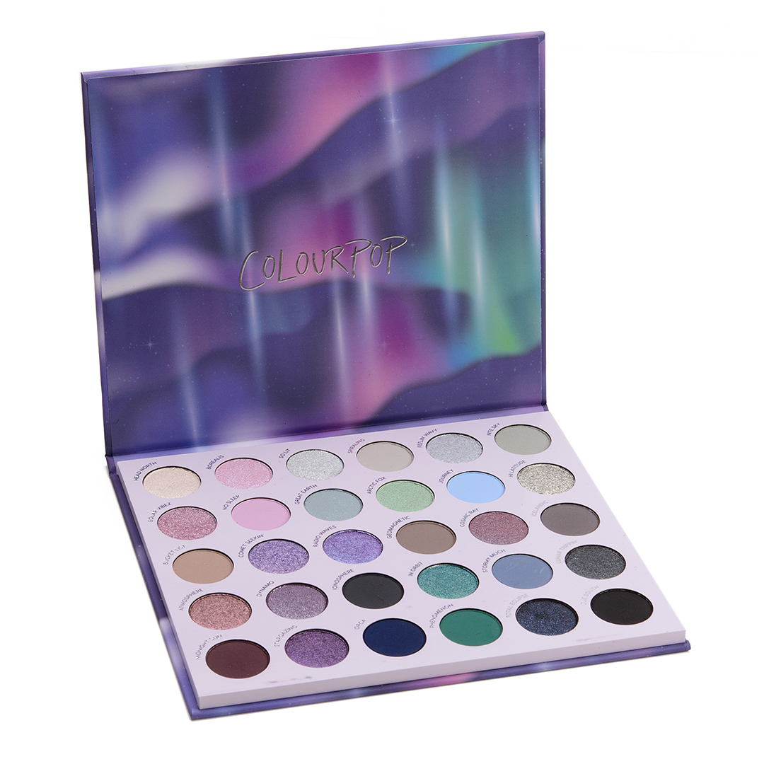 <p class="text-center">ColourPop Aurora Struck 30-Pan Shadow Palette</p>