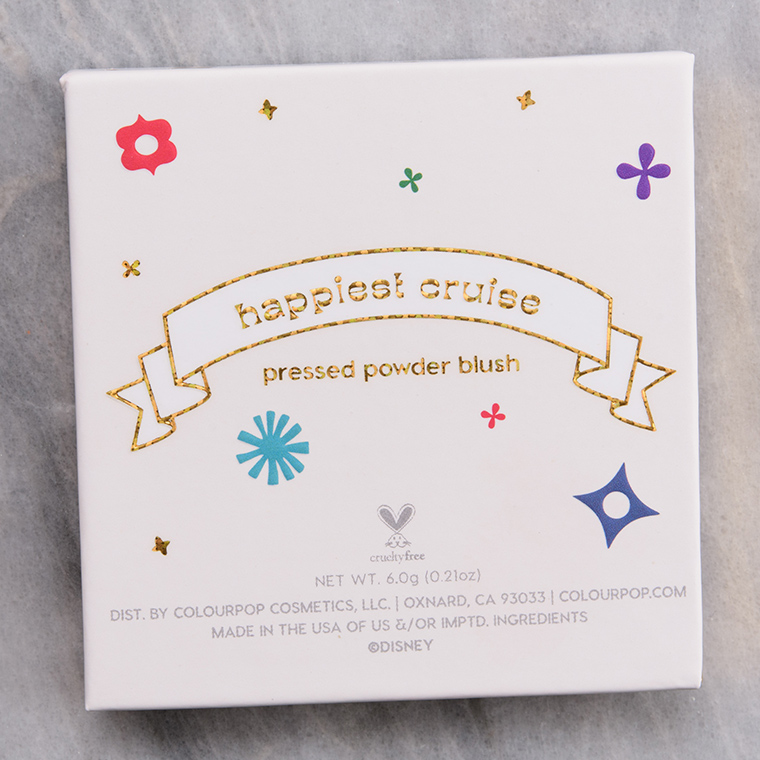 ColourPop Happiest Cruise Pressed Powder Blush