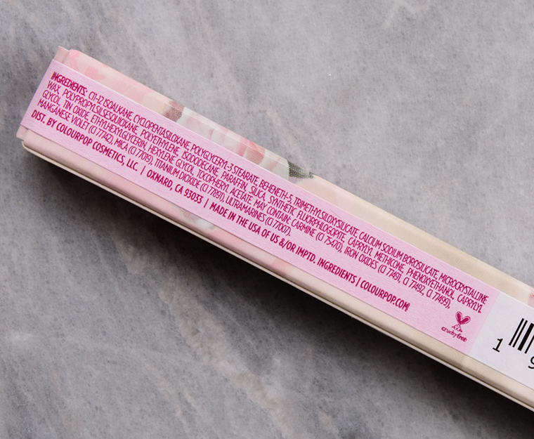 ColourPop Romance Novel Metallic Shadow Stix