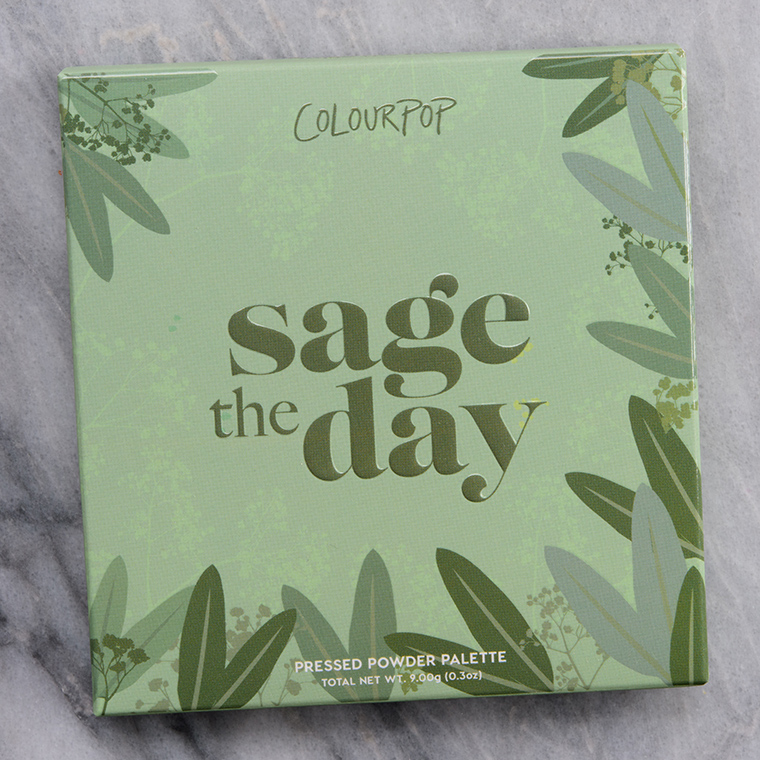 ColourPop Sage the Day 9-Pan Pressed Powder Palette