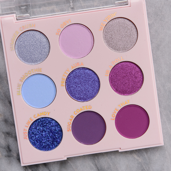 ColourPop Sweet Vibes 9Pan Pressed Powder Palette Review & Swatches