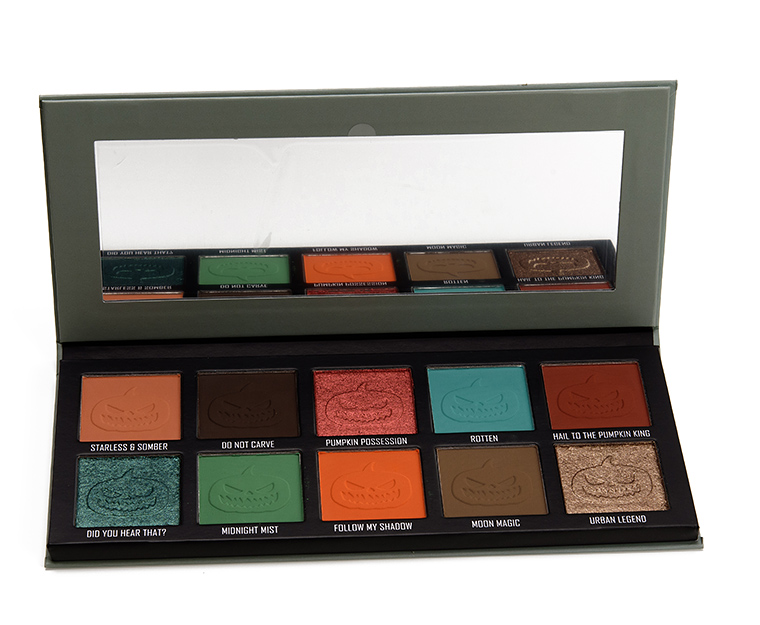 Give Me Glow Haunted Pumpkin 10-Pan Pressed Pigment Palette