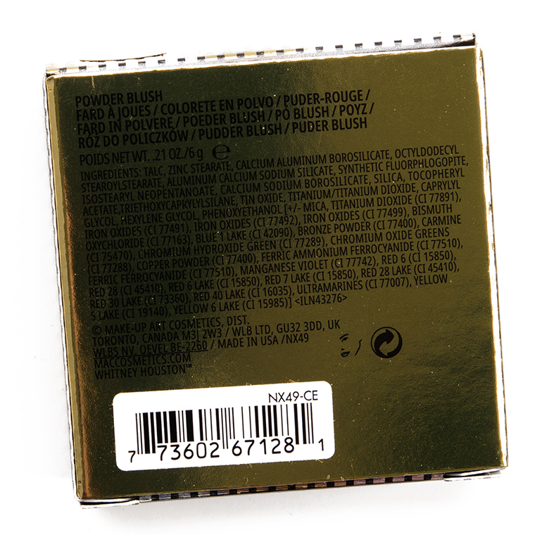 MAC Nippy's Plum Rose Powder Blush