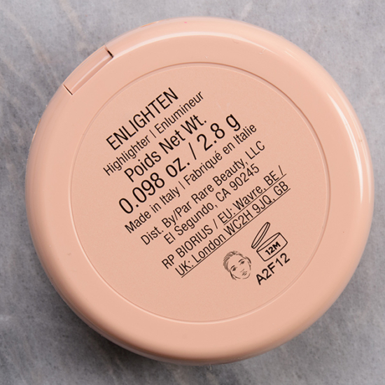 Rare Beauty Enlighten Positive Light Silky Touch Highlighter Review
