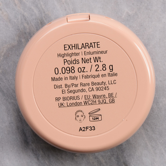 Rare Beauty Exhilarate Positive Light Silky Touch Highlighter Review