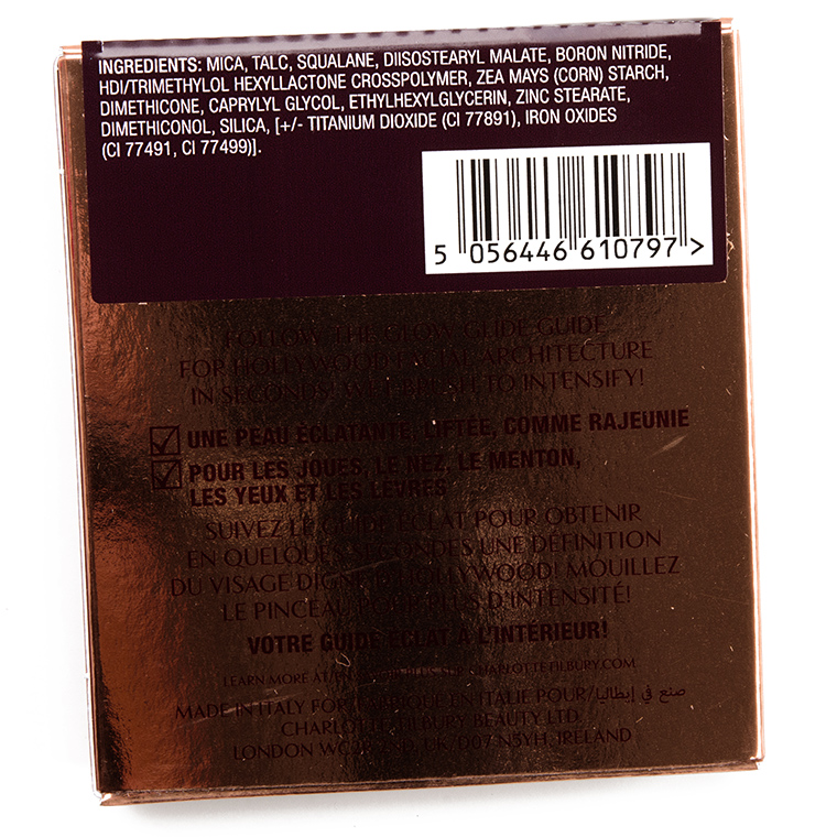 Charlotte Tilbury Bronze Glow Glow Glide Face Architect Highlighter