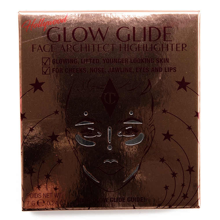 Charlotte Tilbury Glow Glide Face Architect Highlighter Swatches
