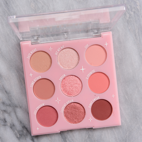 ColourPop 9-Pan Pressed Powder Palette Blush Baby