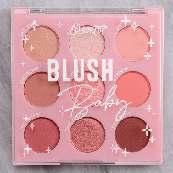 ColourPop Blush Baby 9Pan Pressed Powder Palette Review & Swatches