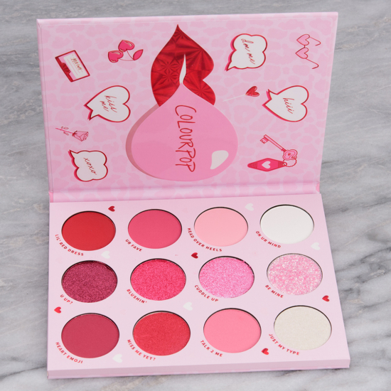 ColourPop Flirty Talk 12-Pan Pressed Powder Shadow Palette
