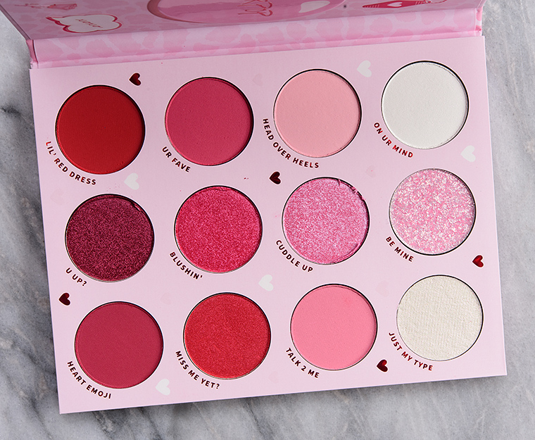 ColourPop Flirty Talk 12-Pan Pressed Powder Shadow Palette
