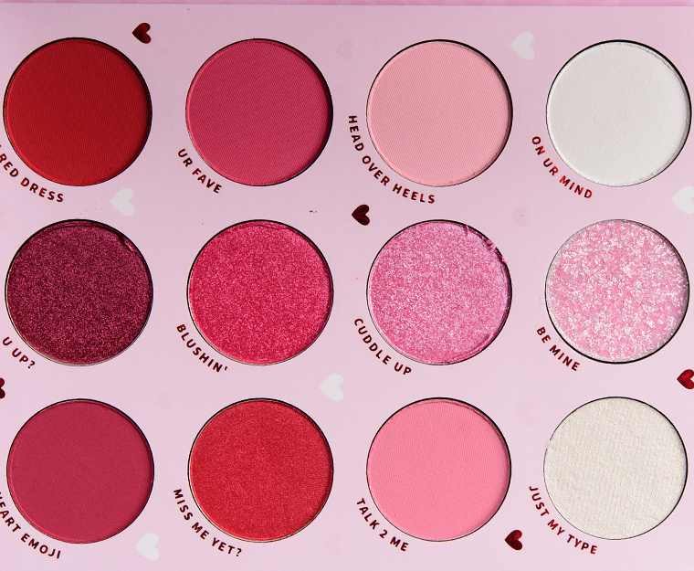 ColourPop Flirty Talk 12-Pan Pressed Powder Shadow Palette