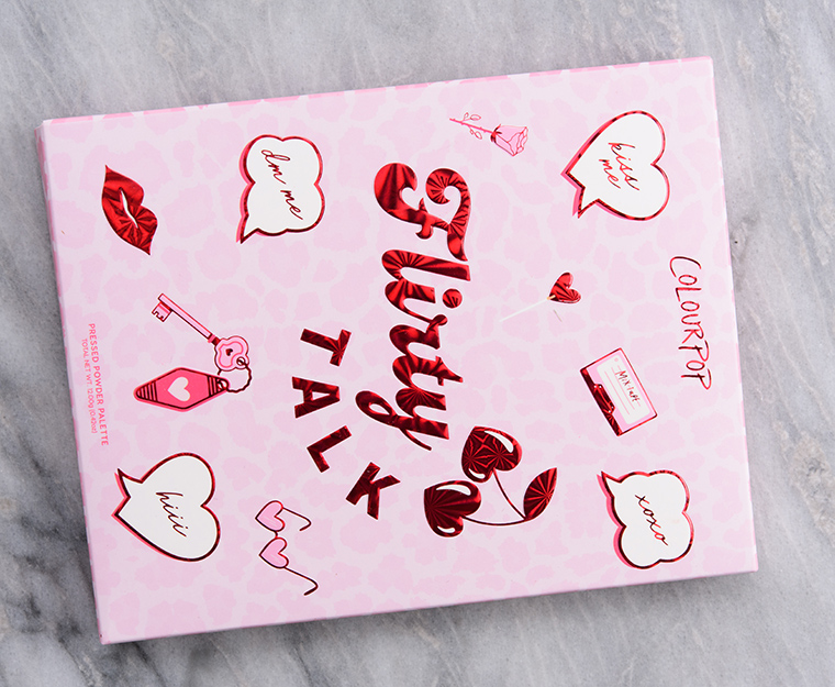 ColourPop Flirty Talk 12-Pan Pressed Powder Shadow Palette