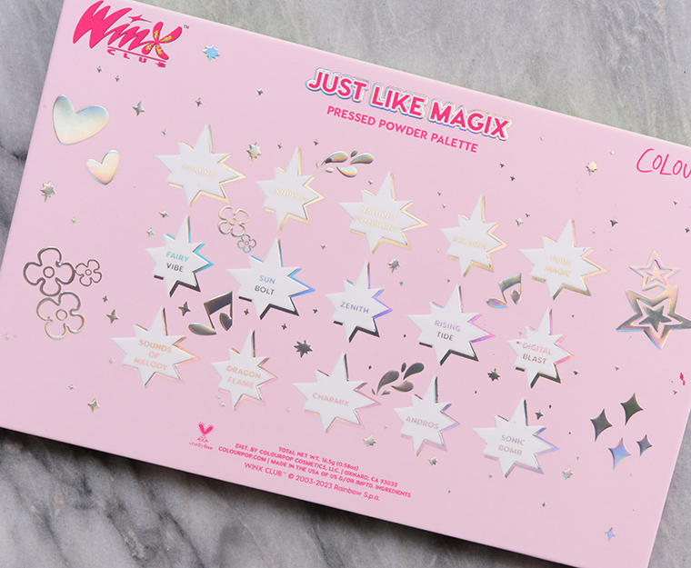 ColourPop Just Like Magix 15-Pan Shadow Palette