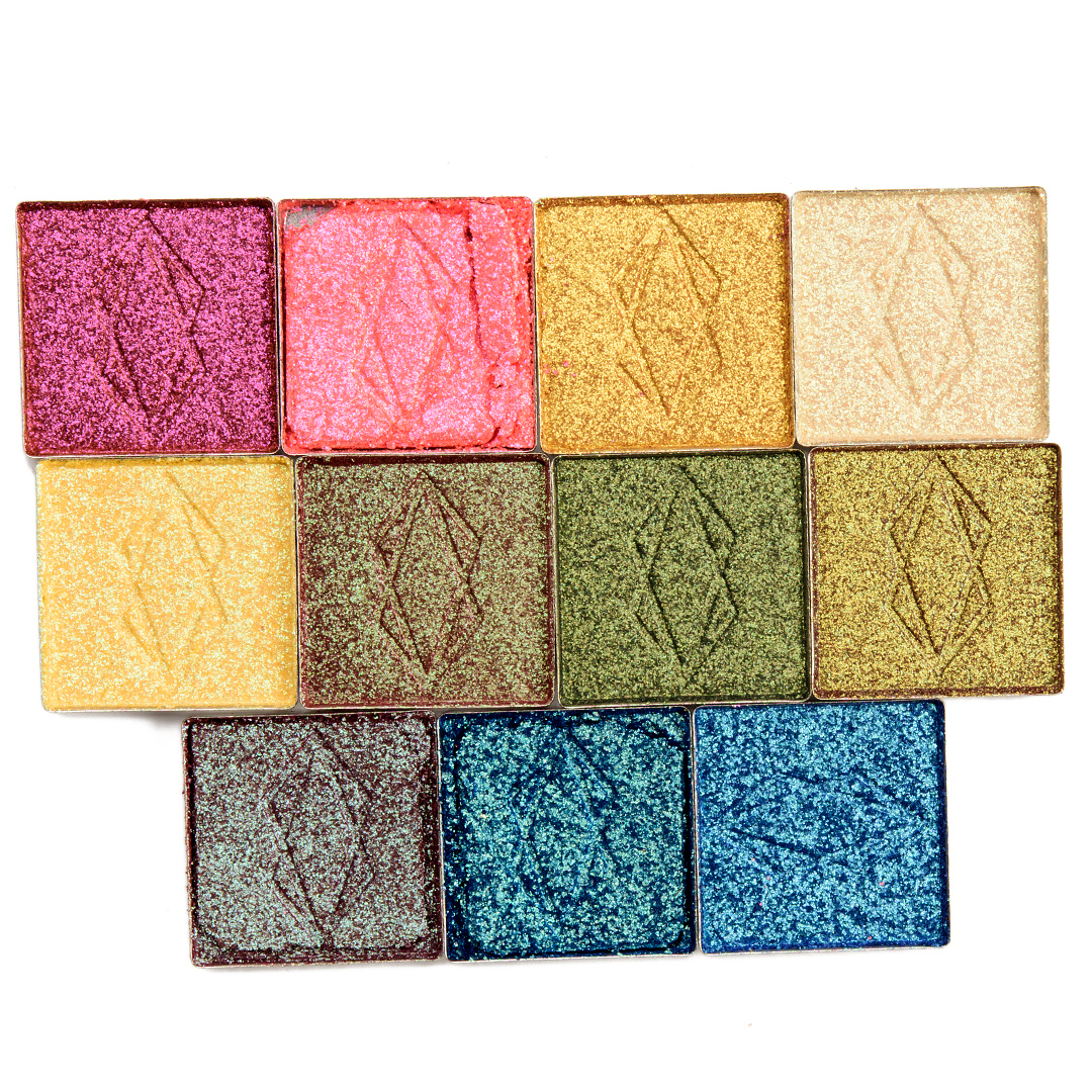 Lethal Cosmetics New Single Eyeshadows Swatches (x24)