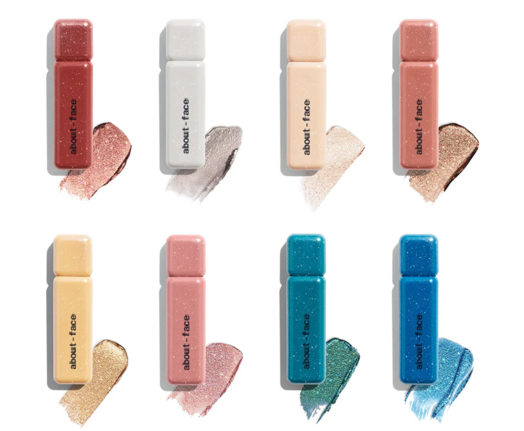 About Face Fracial Glitter Eye Paint Now Available in New Packaging