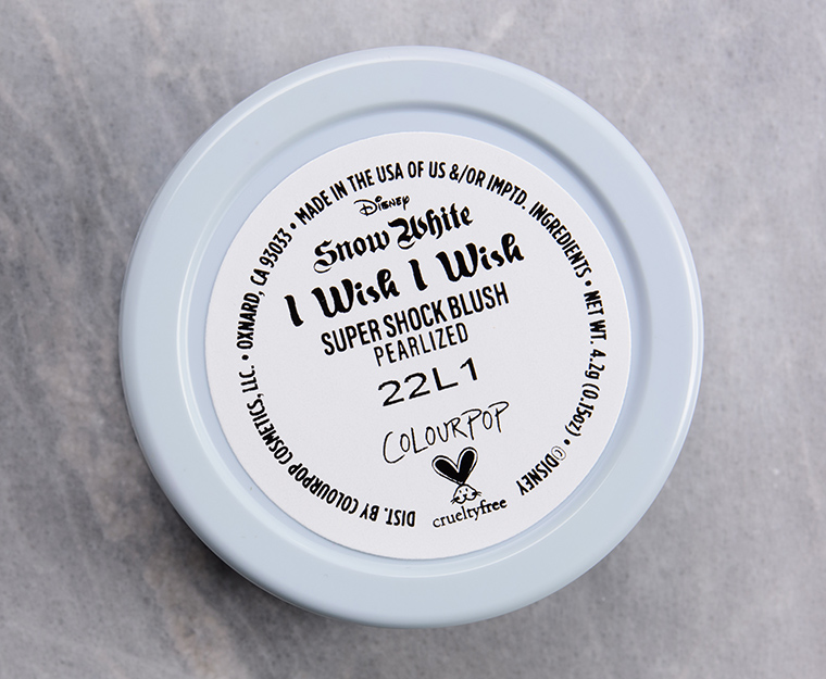 ColourPop I Wish I Wish Super Shock Cheek