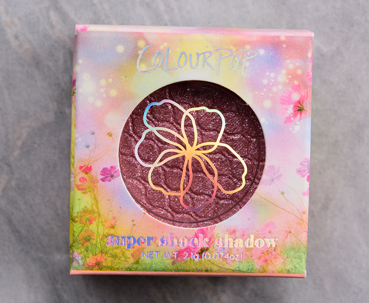 ColourPop Not Too Much Super Shock Shadow
