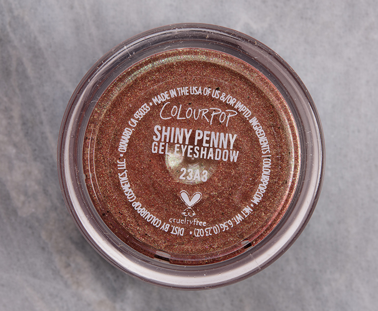 ColourPop Shiny Penny Jelly Much Eyeshadow